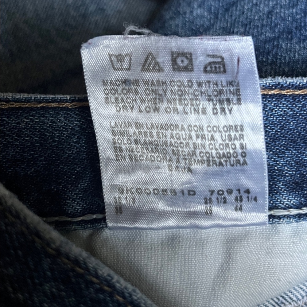 Men’s Wranglers 34x29 distressed work jeans - Picture 7 of 11